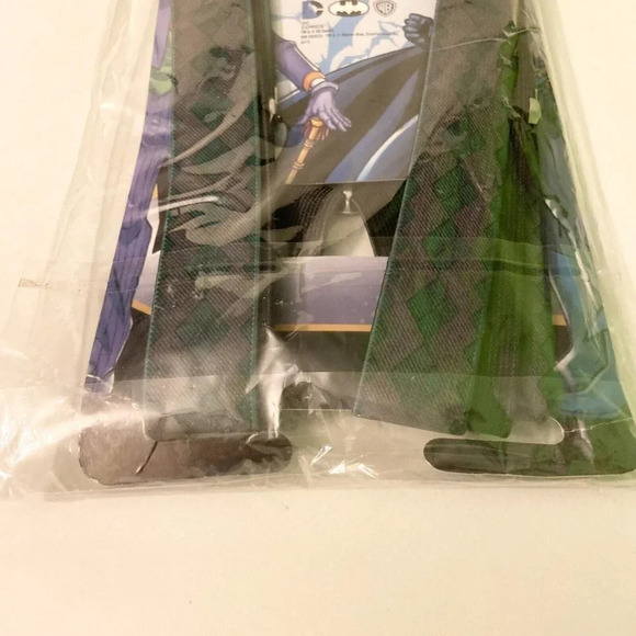 DC Comics Batman Joker Diamonds Grey and Green Buckle Down Suspenders - Picture 10 of 15